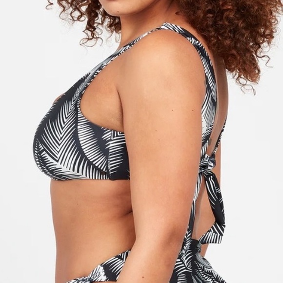 Volcom Other - Volcom 12W Top Bikini Plus Stay or Leaf Scoop in Black for Every Body NWT